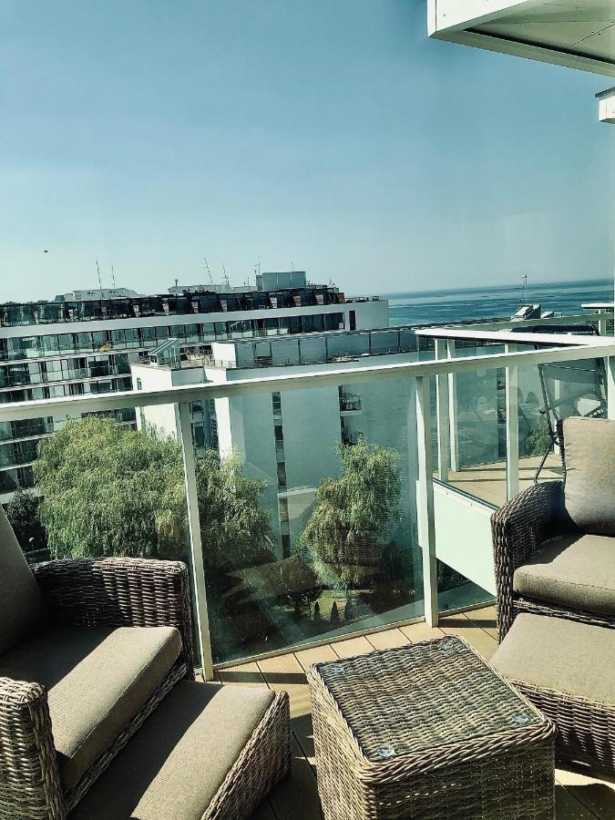 Prywatny Apartament Z Widokiem Na Morze Seaside Park Kołobrzeg Eksteriør billede